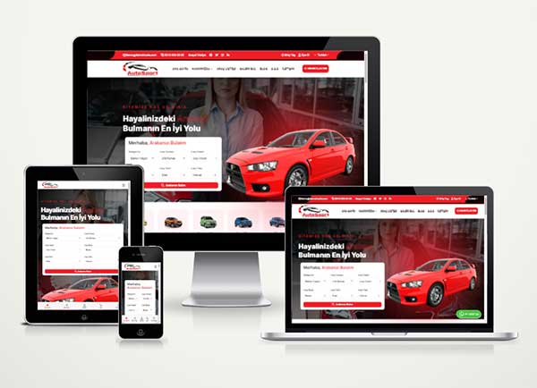 Oto İlan / Oto Galeri Web Sitesi Autosport v6.0